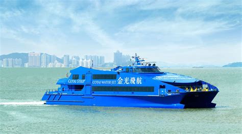 HONG KONG TO MACAU BY FERRY or BUS (via Sea .
